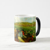 Edgar Degas Paardrijden Magische Mok (Voorkant rechts)