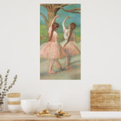 Edgar Degas Pink Dancer Poster (Keuken)