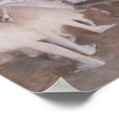 Edgar Degas | Plechtige zitting 1874 Poster (Hoek)