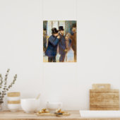 Edgar Degas Portreits op de beurs Poster (Keuken)