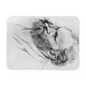 Edgar Degas | Portret van Edouard Manet Magneet (Horizontaal)