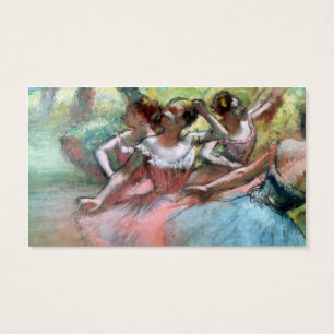 Edgar Degas   quatre ballerines sur l'étape