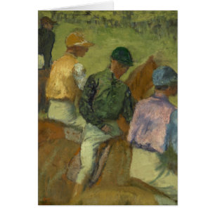 Edgar Degas quatre jockeys