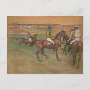 Edgar Degas - Race Horses Briefkaart