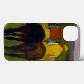 Edgar Degas Race Paarden in Longchamp Case-Mate iPhone Case (Achterkant (horizontaal))