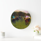 Edgar Degas Race Paarden in Longchamp Grote Klok (Huis)