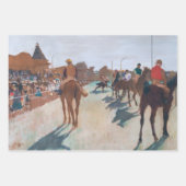 Edgar Degas - Racing Selectie Inpakpapier Vel (Voorkant)