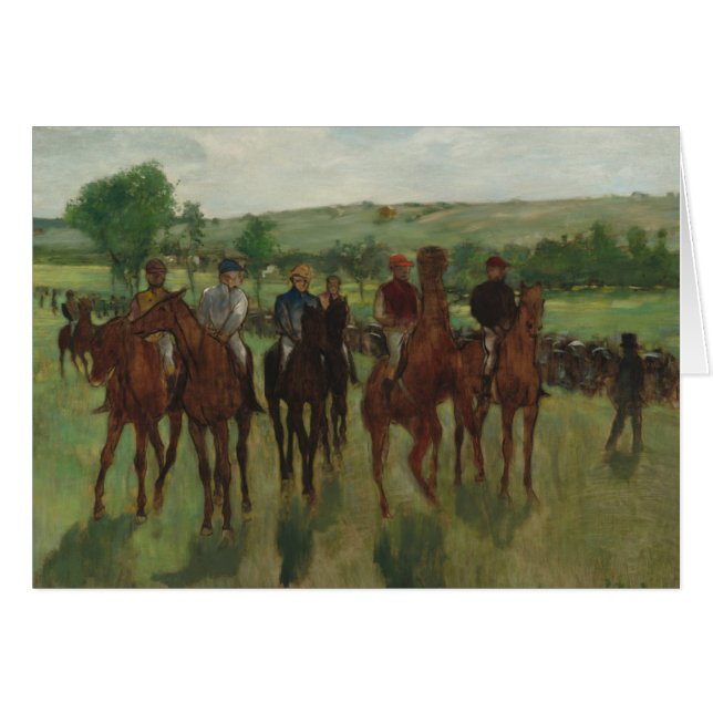 Edgar Degas | Riders (Voorkant Horizontaal)