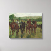 Edgar Degas | Riders Canvas Afdruk (Voorkant)