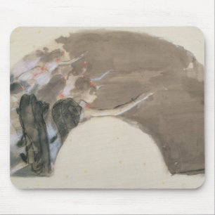 Edgar Degas Schets voor een ventilator, c.1879 Muismat