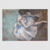 Edgar Degas - Seated Dancer Tissuepapier (Voorkant)