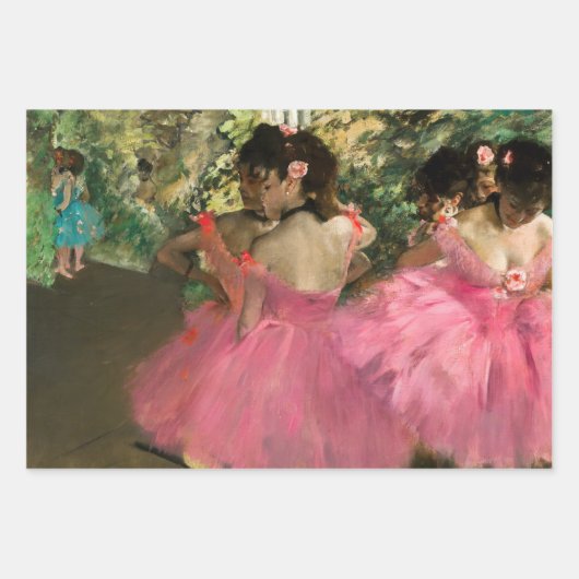 Edgar Degas - Selectie Meesterwerken Inpakpapier Vel (Voorkant)