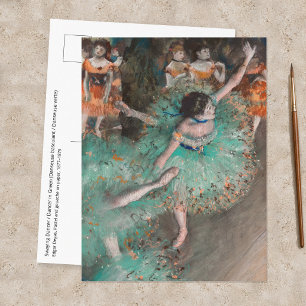 Edgar Degas - Slingerige Danseres / Danseres in he Briefkaart