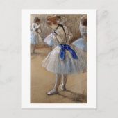Edgar Degas | Studie van een danser | Nieuw adres Aankondigingskaart (Voorkant)
