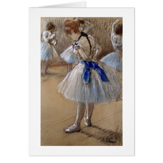 Edgar Degas | Studie van een danseres (Voorkant)