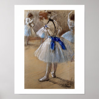 Edgar Degas | Studie van een danseres Poster