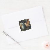Edgar Degas | Studie van Hands, 1859-60 Vierkante Sticker (Envelop)