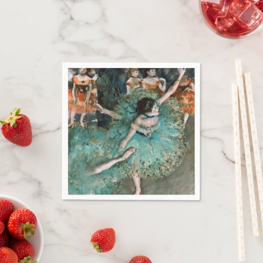 Edgar Degas - Swaying Dancer. Dancer in het groen Servet (Insitu)