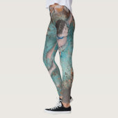 Edgar Degas Swaying Dancer Green Dancer Leggings (Links)