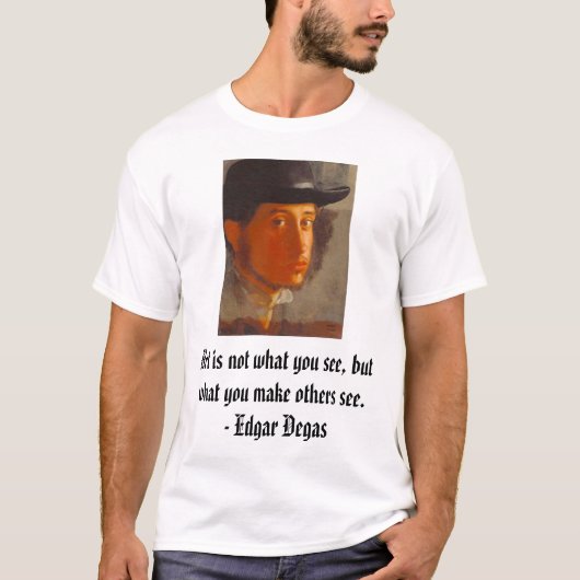 Edgar Degas T-shirt (Voorkant)