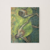 Edgar Degas | Twee dansers ontspannen Legpuzzel (Verticaal)