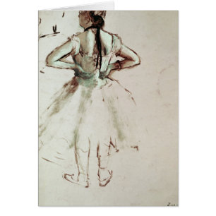 Edgar Degas Van achteren bekeken danseres