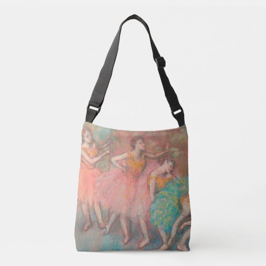 Edgar Degas Vier Dancers Crossbody Tas (Voorkant)