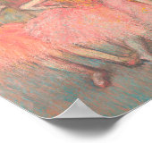 Edgar Degas Vier Dancers Poster (Hoek)