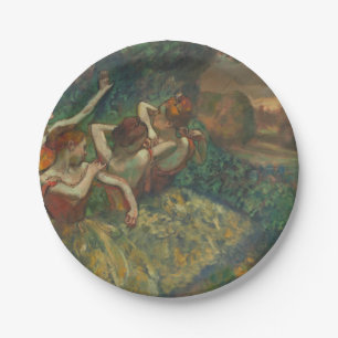 Edgar Degas Vier Dansers Impressionist Papieren Bordje