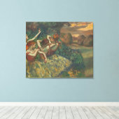 Edgar Degas | Vier seizoenen in één hoofd, c.1590 Canvas Afdruk (Insitu (Houten vloer))