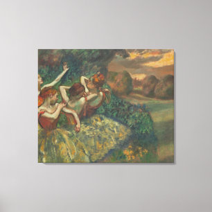 Edgar Degas Vier seizoenen in één hoofd, c.159 Canvas Afdruk