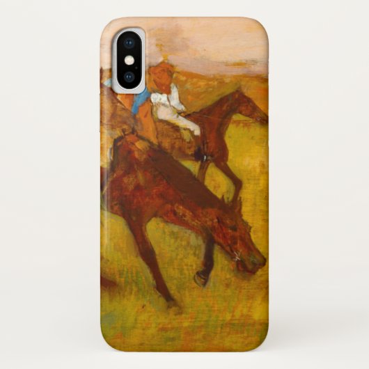 Edgar Degas voor de race Case-Mate iPhone Case (Achterkant)