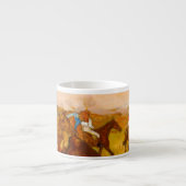Edgar Degas voor de race Espresso Kop (Voorkant)