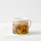 Edgar Degas voor de race Espresso Kop (Voorkant rechts)