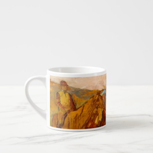 Edgar Degas voor de race Espresso Kop (Links)
