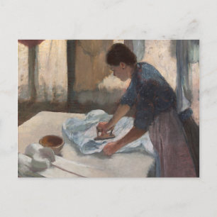 Edgar Degas   Vrouw Ironing, c.1876-87 Briefkaart
