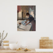 Edgar Degas | Vrouw Ironing, c.1876-87 Poster (Keuken)