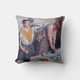 Edgar Degas - Vrouwen die strijken Kussen