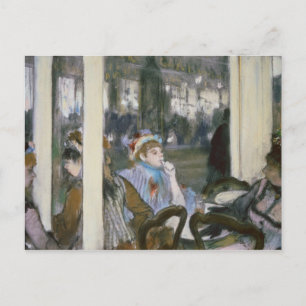 Edgar Degas Vrouwen op een Cafe Terrace, 1877 Briefkaart