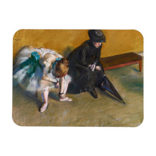 Edgar Degas - Wachten Magneet