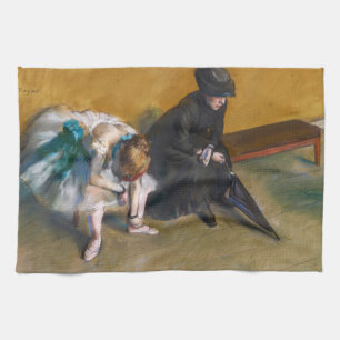 Edgar Degas - Wachten Theedoek