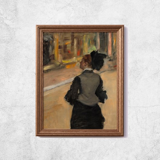 Edgar Degas Woman Impressionisme Art Poster