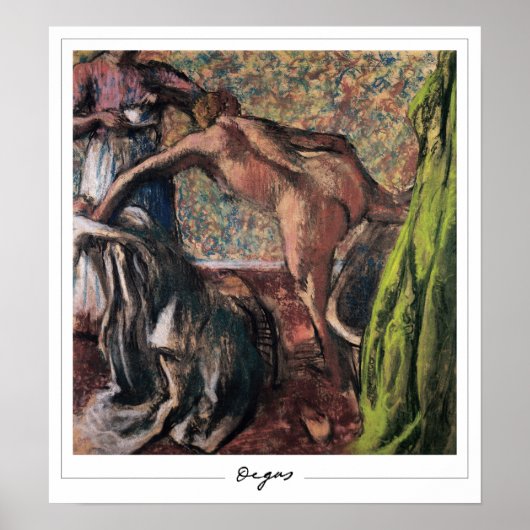 Edgar Degas Zedign Affiche d'art #14-2 (Devant)