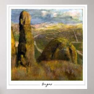 Edgar Degas Zedign Affiche d'art #19