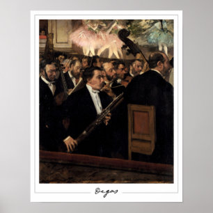 Edgar Degas Zedign Art Affiche #12