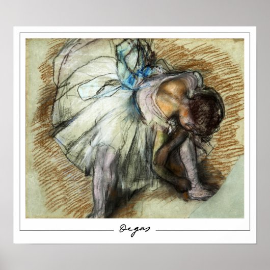 Edgar Degas Zedign Art Poster #20-2 (Voorkant)