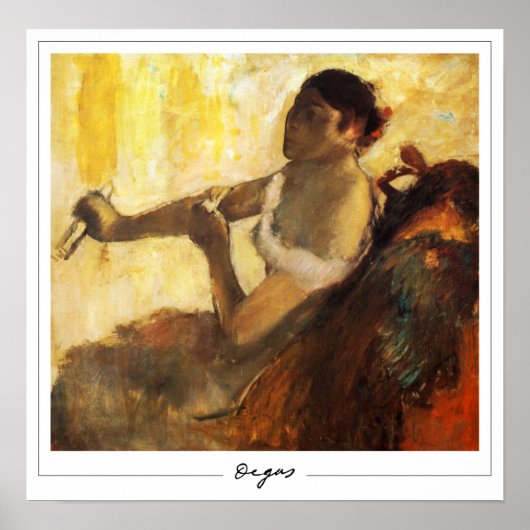 Edgar Degas Zedign Art Poster #300-2 (Voorkant)