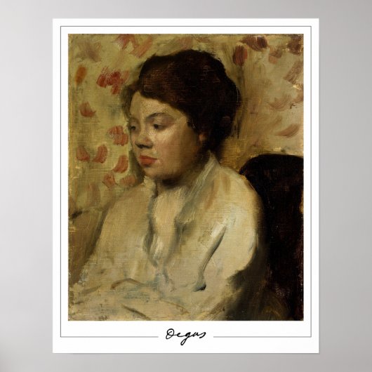 Edgar Degas Zedign Art Poster #328-2 (Voorkant)