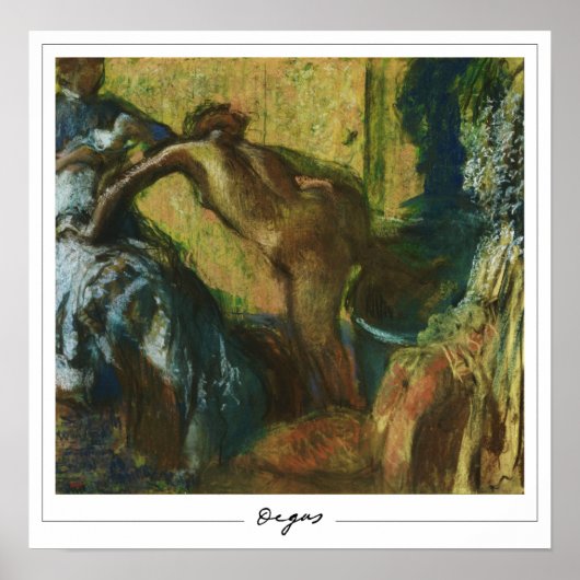 Edgar Degas Zedign Art Poster #39 (Voorkant)