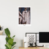Edgar Degas Zedign Art Poster #3-2 (Thuiskantoor)